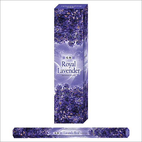 Royal Lavender Tall Hexagon Incense Sticks