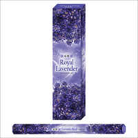 Eco-Friendly Royal Lavender Tall Hexagon Incense Sticks