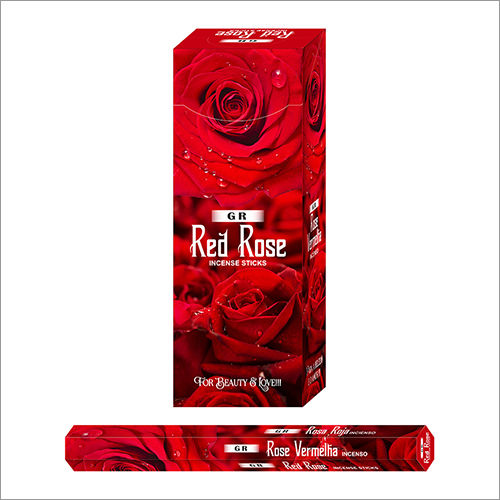 Artificial Fragrances Red Rose Incense Sticks