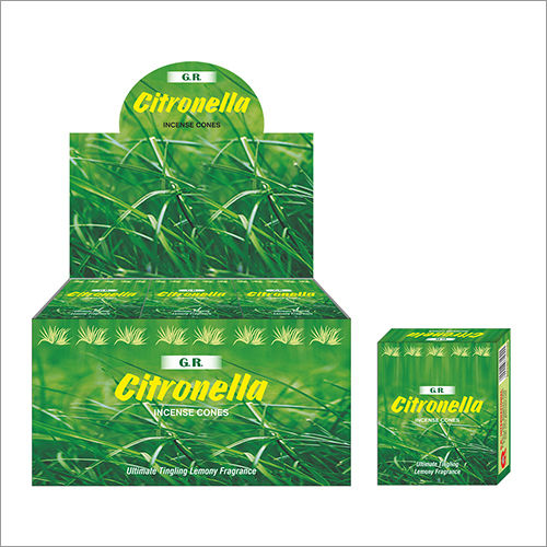 Eco-friendly Citronella Incense Cones