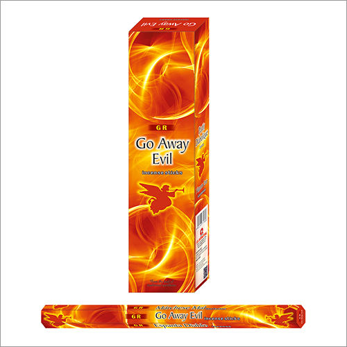 Eco-friendly Go Away Evil Tall Hexagon Incense Sticks