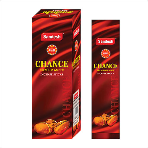 Chance Premium Amber Incense Sticks Pouch