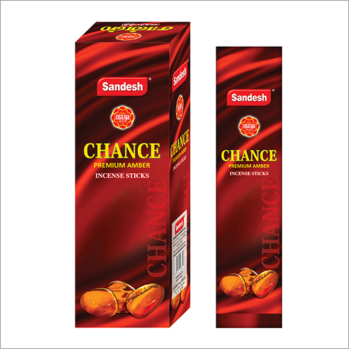 Chance Premium Amber Incense Sticks Pouch