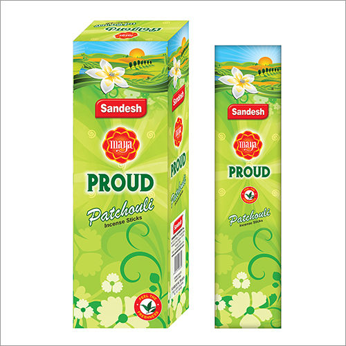 Eco-friendly Sandesh Proud Patchouli Incense Sticks Pouch