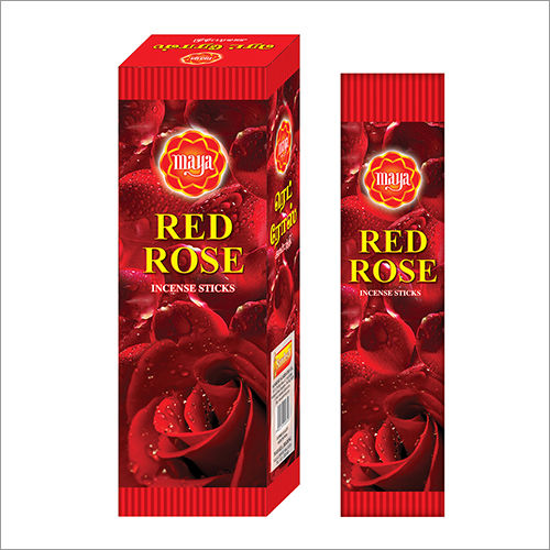 Red Rose Incense Sticks Pouch