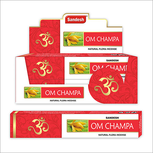 Sandesh Om Champa Natural Flora Incense