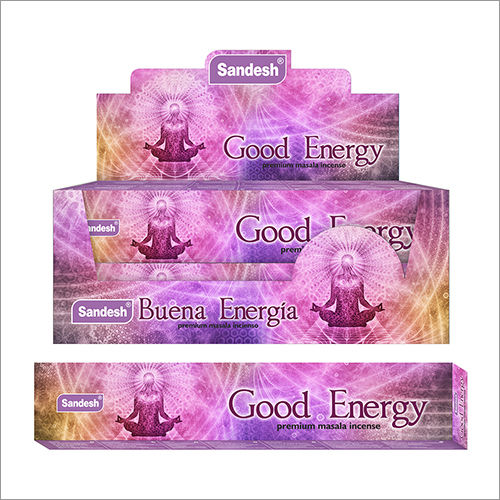 Eco-friendly Sandesh Good Energy Premium Masala Incense