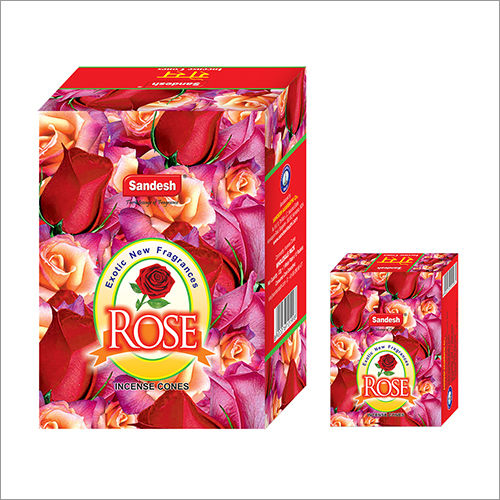 Eco-friendly Sandesh Rose Incense Cones