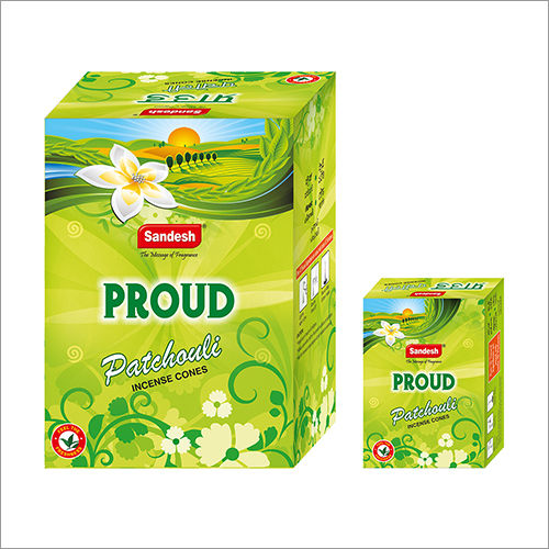 Eco-friendly Sandesh Proud Patchouli Incense Cones