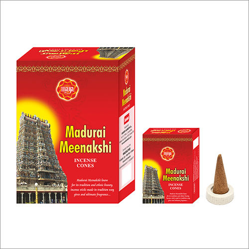 Artificial Fragrances Sandesh Madurai Meenakshi Incense Cones