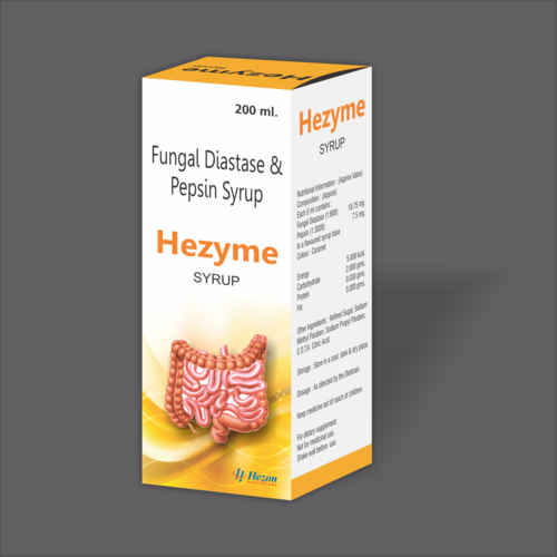 Fungal Diastase And Pepsin Syrup