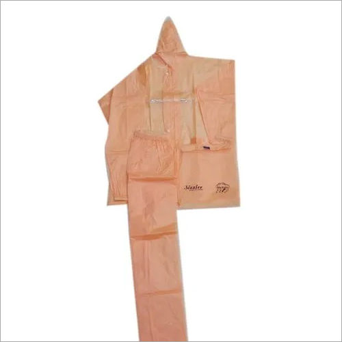 Pvc Peach Raincoat Age Group: 20 - 50