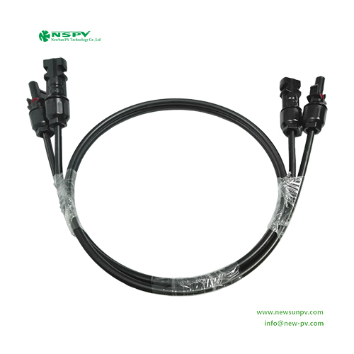 Solar Twin Solar Extension Cable With Connectors Solar Wiring Harness Solar Cables And Connectors