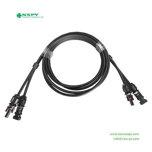 Solar Twin Solar Extension Cable With Connectors Solar Wiring Harness Solar Cables And Connectors