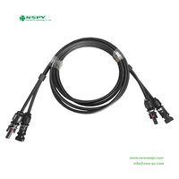 Solar Twin Solar Extension Cable With Connectors Solar Wiring Harness Solar Cables And Connectors