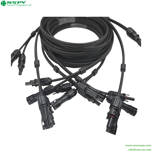 Solar Twin Solar Extension Cable With Connectors Solar Wiring Harness Solar Cables And Connectors