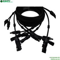 Solar Twin Solar Extension Cable With Connectors Solar Wiring Harness Solar Cables And Connectors