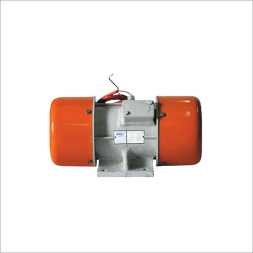 Orange And Grey Vibrating Electric Motor