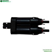 IP68 Waterproof  TUV Certified Solar Branch Fuse Connectors 1500V PV Fuse Connectors For Solar Energy System