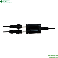 4FBCC00-15 TUV Certified Waterproof 2 to 11500VDC 60A Solar Branch Fuse Connectors For Solar Energy System