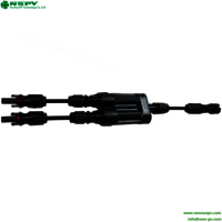 4FBCC00-15 TUV Certified Waterproof 2 to 11500VDC 60A Solar Branch Fuse Connectors For Solar Energy System