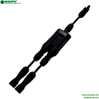 4FBCC00-15 TUV Certified Waterproof 2 to 11500VDC 60A Solar Branch Fuse Connectors For Solar Energy System