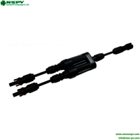 4FBCC00-15 TUV Certified Waterproof 2 to 11500VDC 60A Solar Branch Fuse Connectors For Solar Energy System