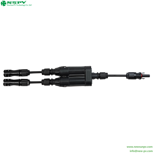 4FBCC00-15 TUV Certified Waterproof 2 to 11500VDC 60A Solar Branch Fuse Connectors For Solar Energy System