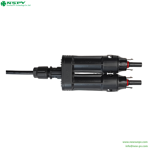 PV 4FBFC00-15 1500VDC 60A TUV Certified Solar Branch Fuse Connectors For Solar Energy System Protection