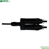 PV 4FBFC00-15 1500VDC 60A TUV Certified Solar Branch Fuse Connectors For Solar Energy System Protection