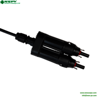 PV 4FBFC00-15 1500VDC 60A TUV Certified Solar Branch Fuse Connectors For Solar Energy System Protection