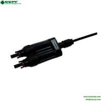 PV 4FBFC00-15 1500VDC 60A TUV Certified Solar Branch Fuse Connectors For Solar Energy System Protection