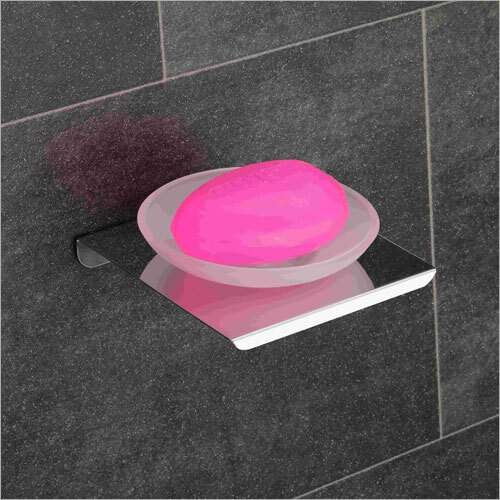 Single Soap Dish - Stainless Steel 10 Inch | Glossy Finish Elegant & Durable Design