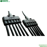6 To 1 PV Solar Cable Harness Y Branch Connectors Solar Panel Parallel Connectors