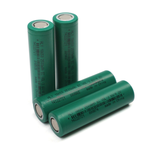 HLY 18650 2500mah Li-ion battery for EV