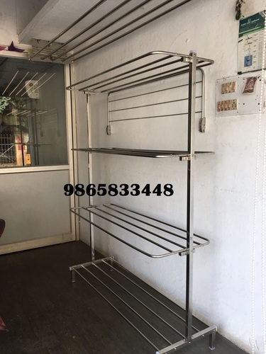 cloth drying  stand and rack at Tirupur.