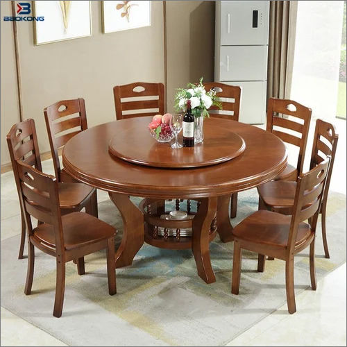 8 Seater Wooden Dining Table Set