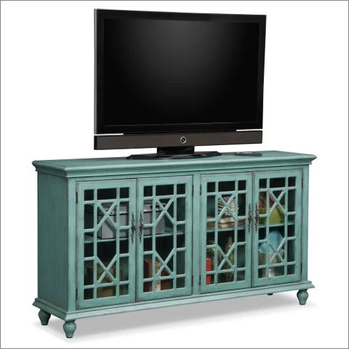 Modern TV Unit - Durable Wood Design | Indoor Furniture with Warranty, Sleek Modern Appearance