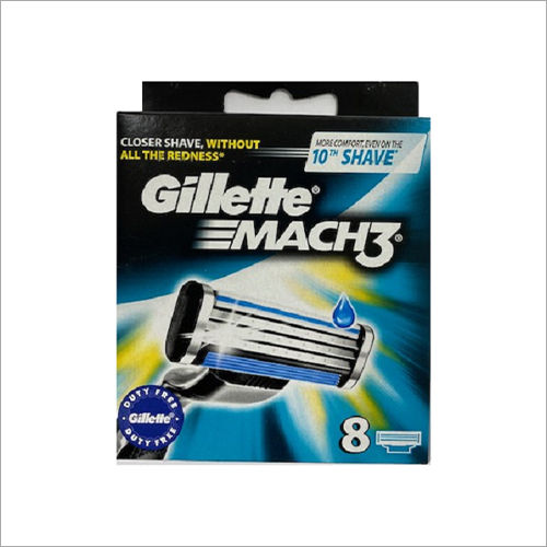 Gillette Mach Blade Material: Steel