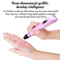 3D Printing Pen With LCD Screen For Doodle Model Making