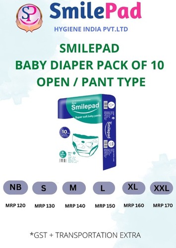 BABY DIAPER - 10 pcs pack