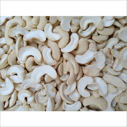 JH 2 Split Cashew Nuts - Food Grade, White Color, Raw Flavor, 1-100 kg, 0% Moisture, Split Shape | Healthy Snack, Rich in Unsaturated Fatty Acids