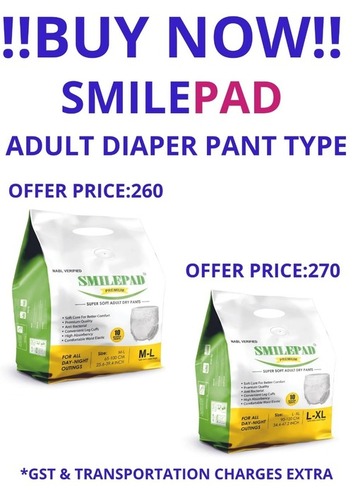 Adult Diaper Pant - 10 pcs pack