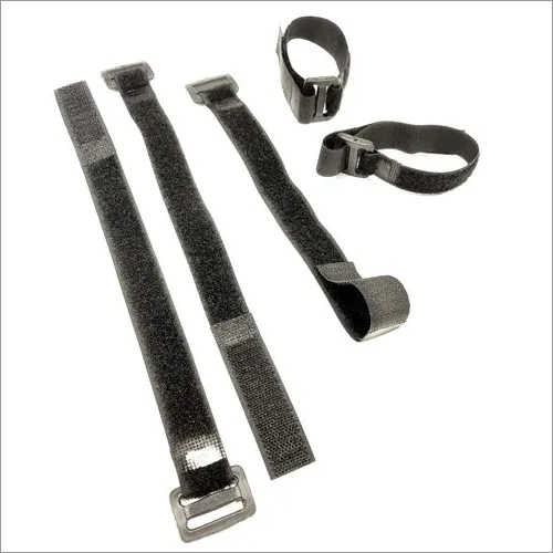 Nylon Hook And Loop Strap With Buckle