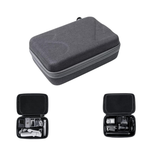 Carrying case Bag fo.r Action 2 and Accessories for DJI Om 5/ Osmo Action/ insta360 Onr R/ Hero Gopro Camera/Multipurpose DIY Carrying Case Bags