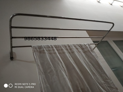 Stainless steel towel rack in Tirupur.