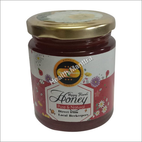 250 Grams Poppy Floral Honey Grade: First Class