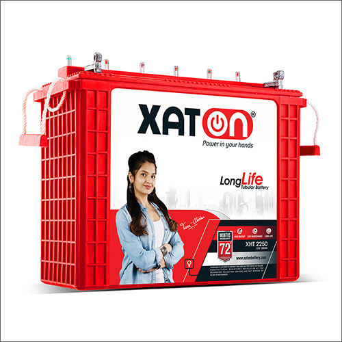 12V 180Ah Inverter Battery - Color: Red