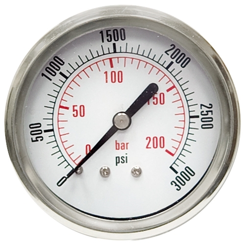Calibration of Pressure Gauge 0 to 200Bar NABL