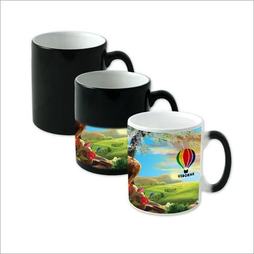 White-Multicolor Magic Mug 11Oz